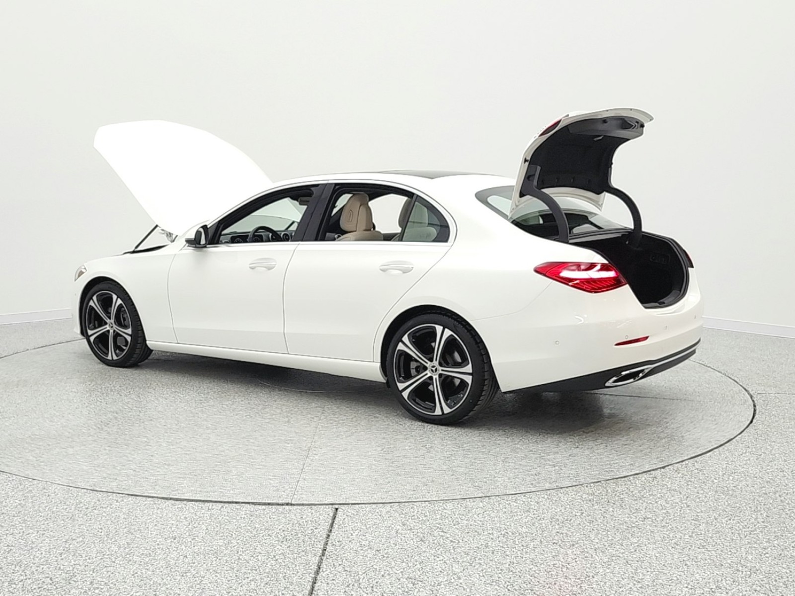 Certified Used 2025 Polar White Mercedes-Benz C 300 Sedan image 12