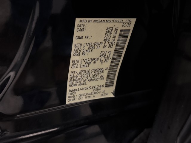 2018 Nissan Titan XD SL 4WD Cummins in , 