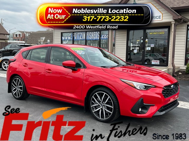 Pure Red 2024 Subaru Impreza Sport AWD Wagon All-Wheel Drive Automatic