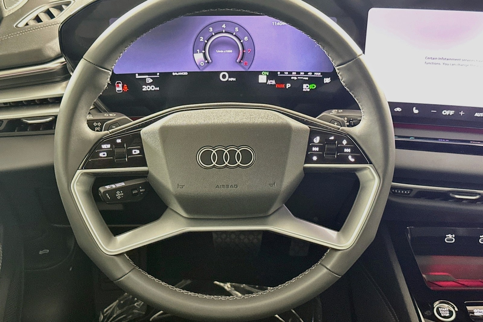 New 2026 Mythos Black Metallic Audi Premium image 15
