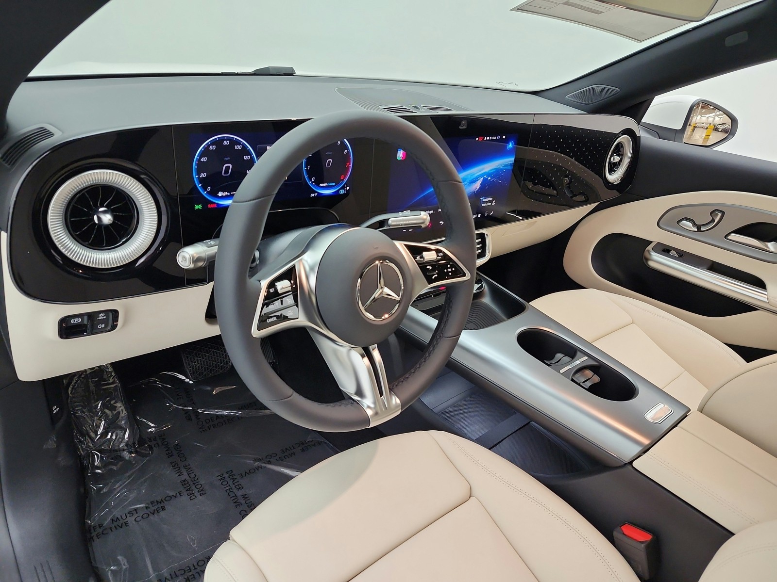 New 2027 Polar White Mercedes-Benz CLA 220 Hybrid FWD image 9