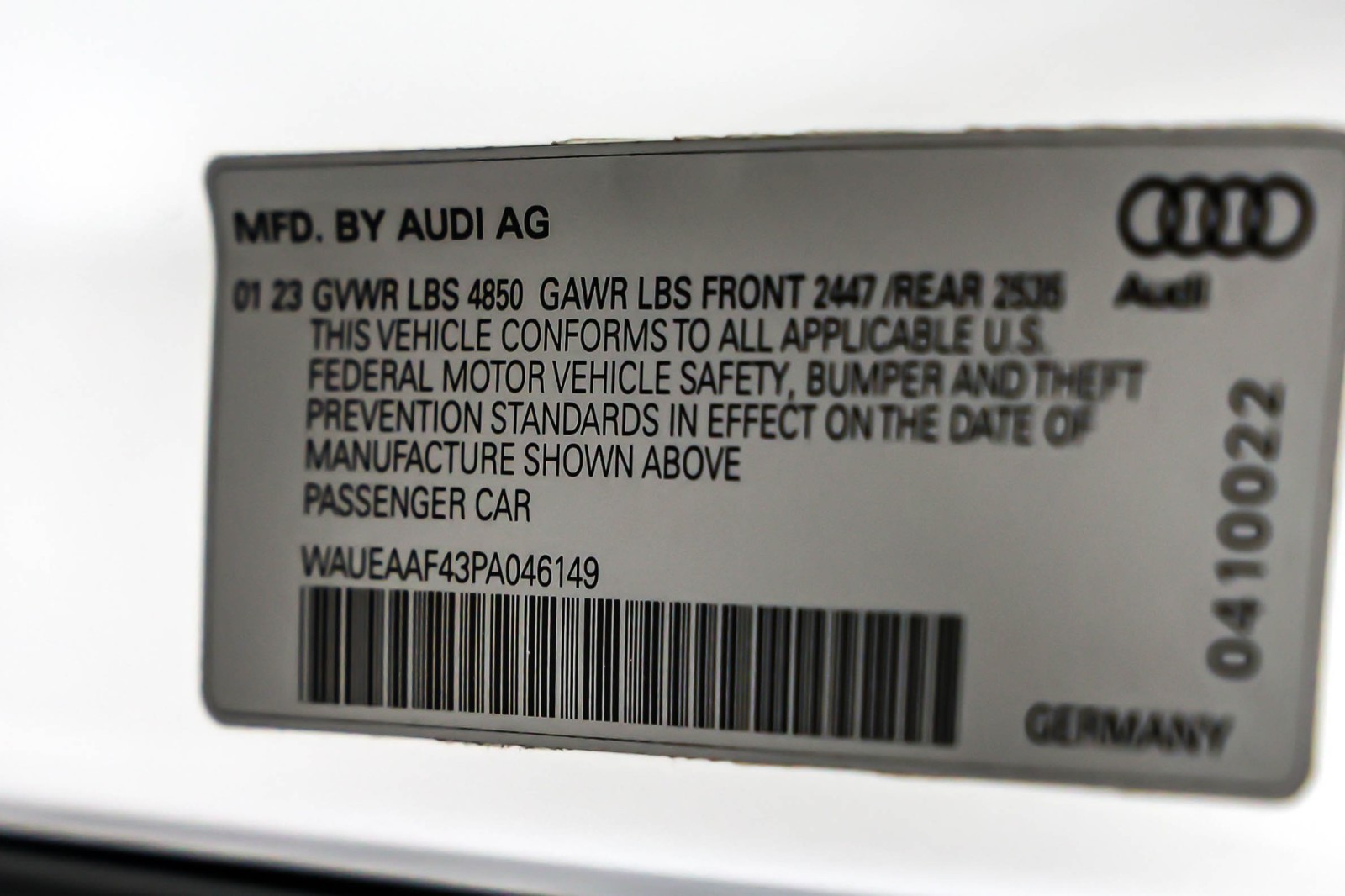 Used 2023 Glacier White Metallic Audi S line Premium Plus 45 TFSI quattro image 23