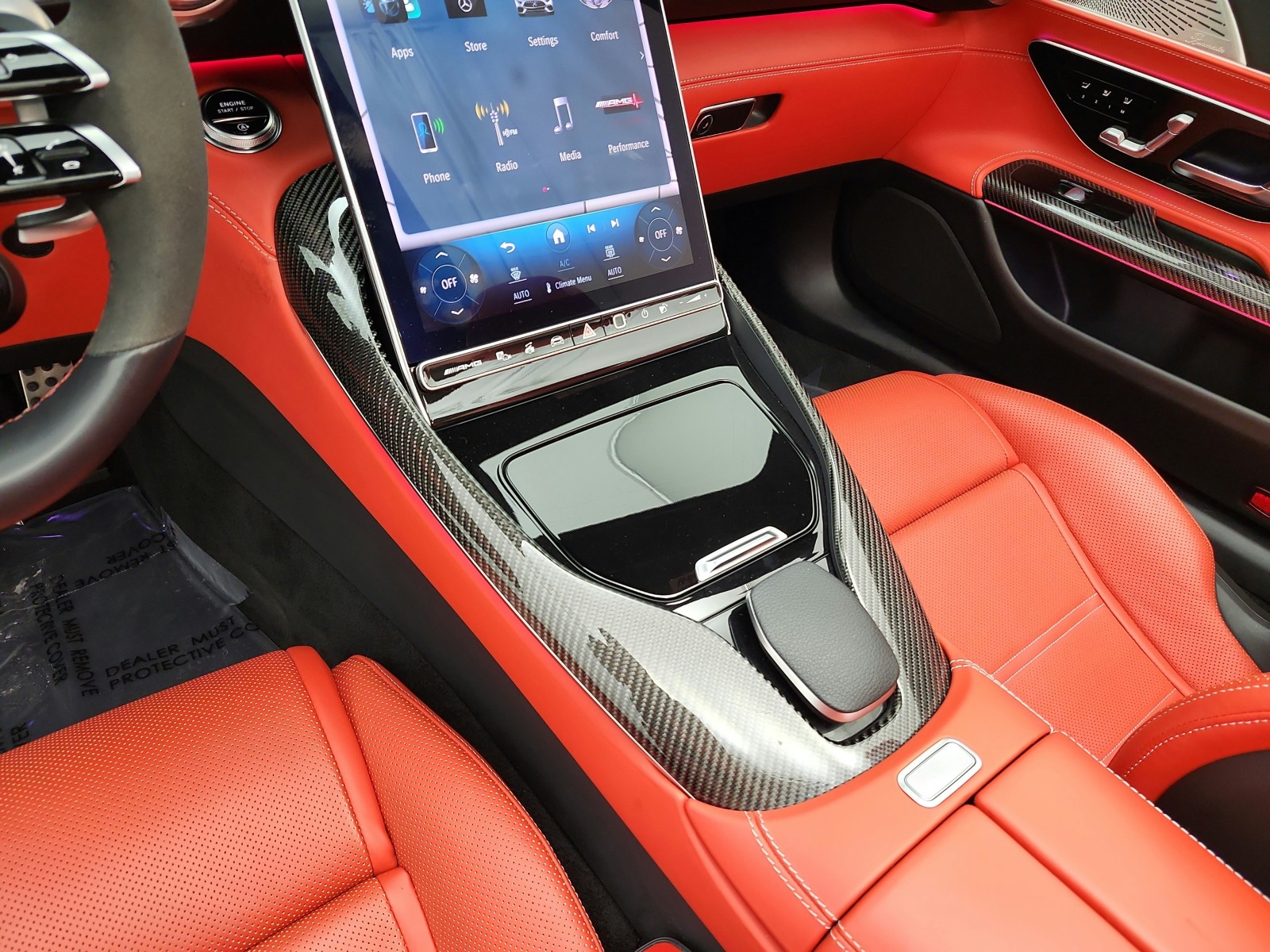 Certified Used 2022 MANUFAKTUR Alpine Grey Mercedes-Benz AMG® SL 63 Roadster image 11