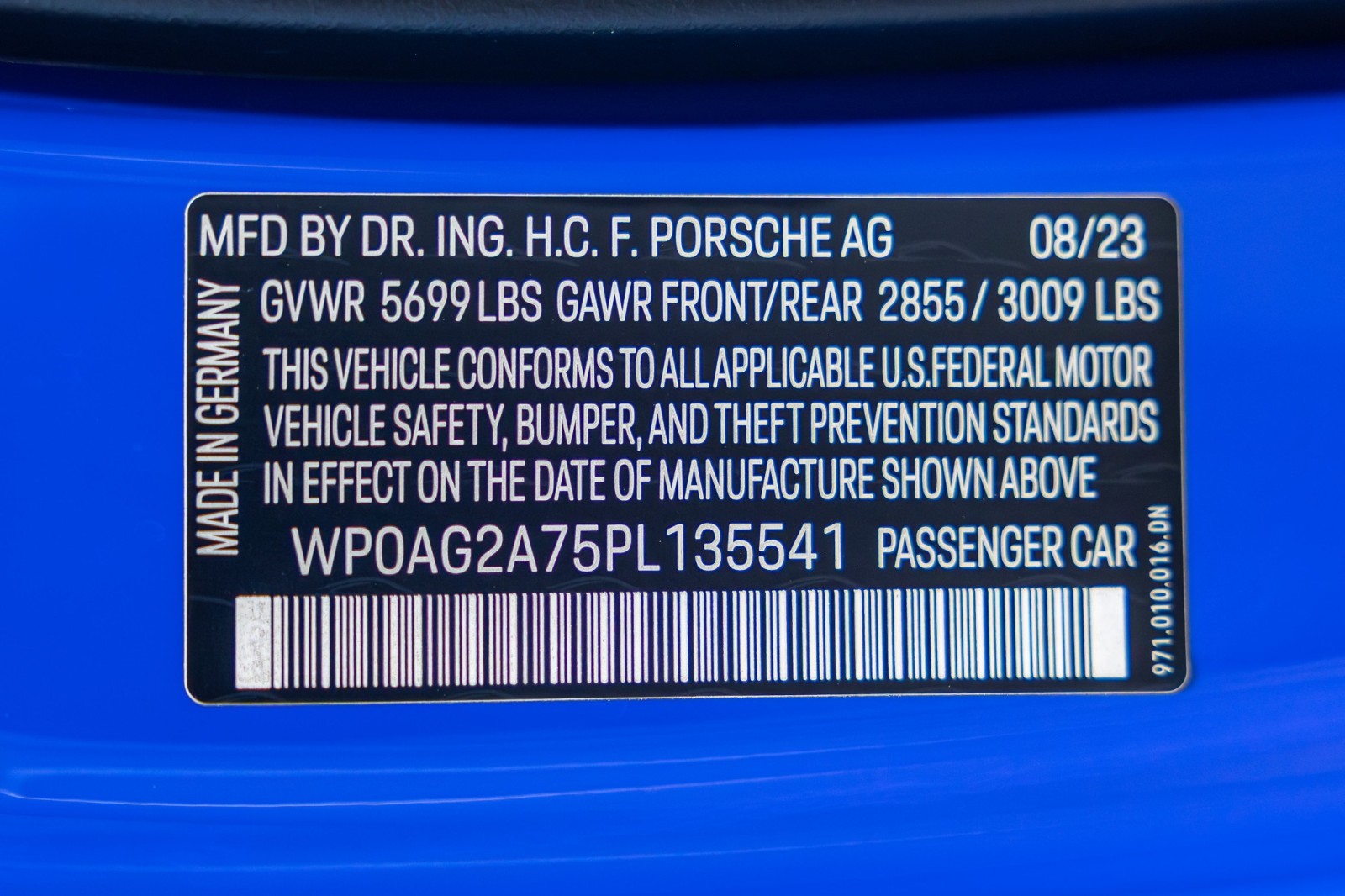 Used Car 2023 Porsche Panamera  Gts - $11k Maritime Blue Paint To Sample - Massage Seats - Exclu For Sale Under $130,000 In Boerne, Texas