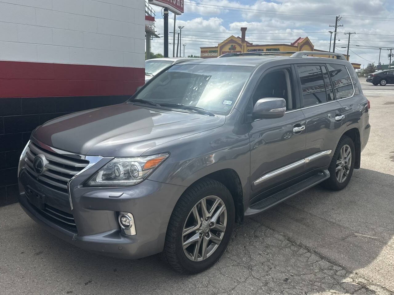 Silver Lining Metallic 2015 Lexus LX 570 4WD SUV / Crossover All-Wheel Drive Automatic