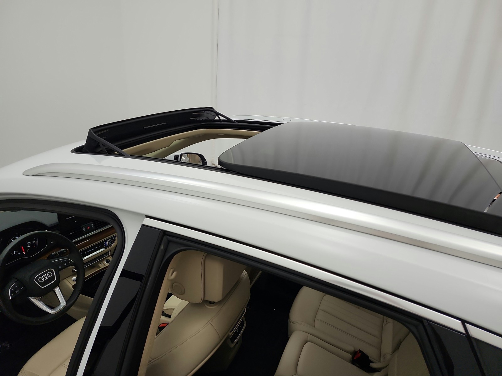 Used 2023 Glacier White Metallic Audi S line Premium image 11