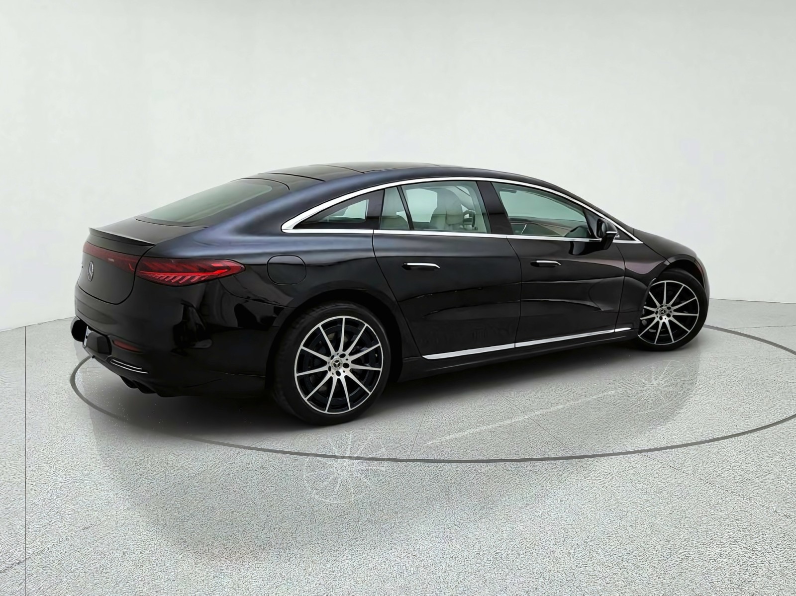 Certified Used 2023 Obsidian Black Metallic Mercedes-Benz EQS 450+ image 8