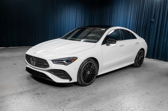 Polar White 2026 Mercedes-Benz CLA 250 4MATIC Coupe All-Wheel Drive Automatic