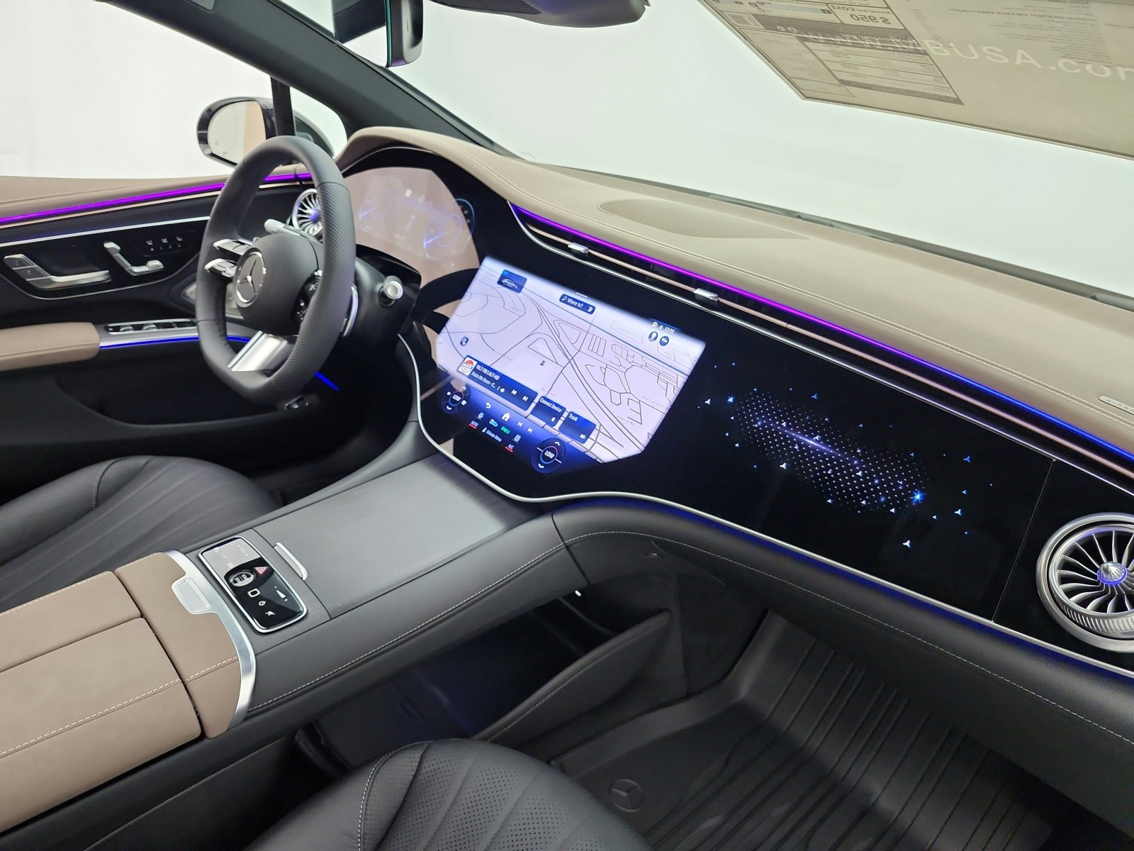 New 2026 Black Mercedes-Benz EQS 450 4MATIC® Sedan image 13