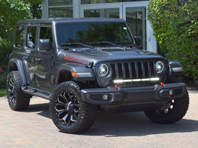 2018 Jeep Wrangler Unlimited Fuel Wheels Navi Leather Heated Front Seats Rear V 6