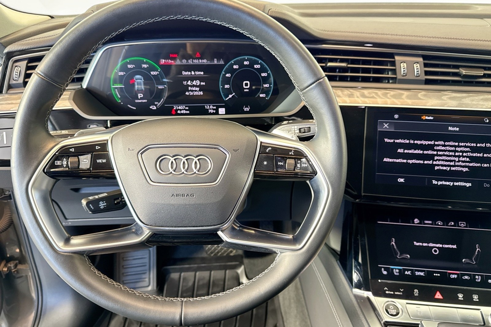 Used 2024 Chronos Gray Metallic Audi Premium Plus image 10