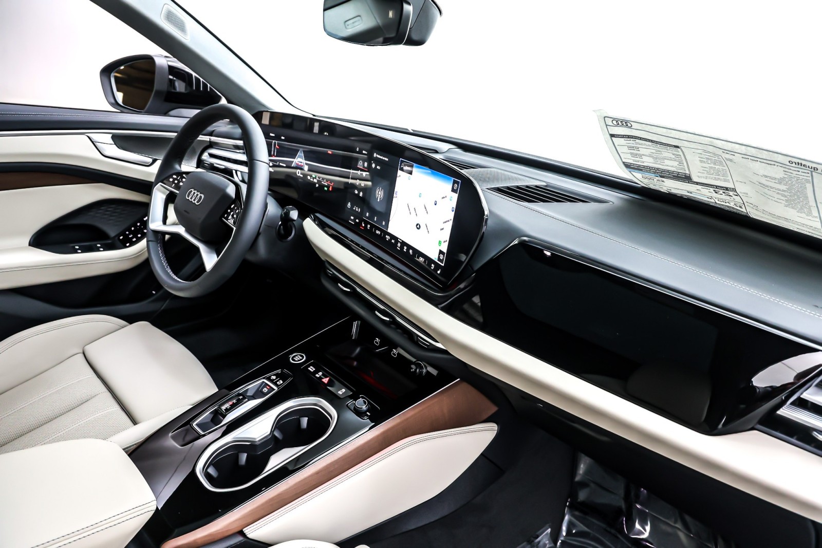 New 2026 Glacier White Metallic Audi Premium Plus quattro image 5