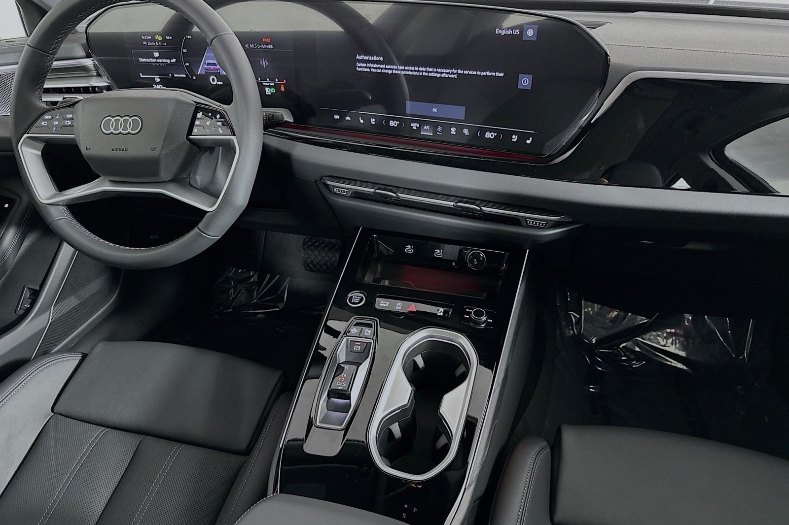 New 2026 Mythos Black Metallic Audi Premium Plus image 6