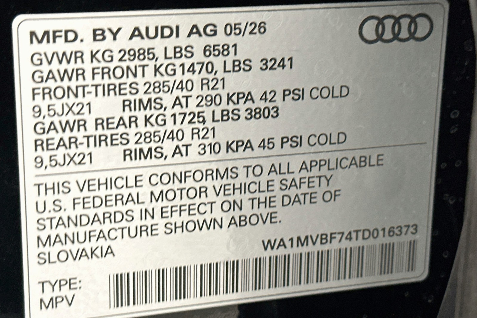 New 2026 Mythos Black Metallic Audi S line Premium Plus image 21