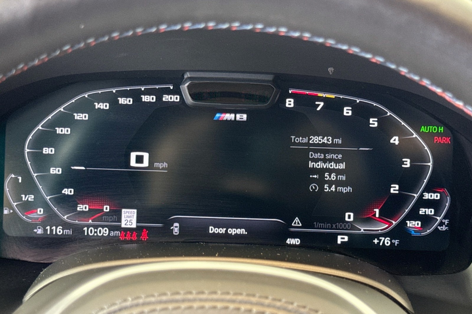 Used 2022 Marina Bay Blue Metallic BMW Competition image 12