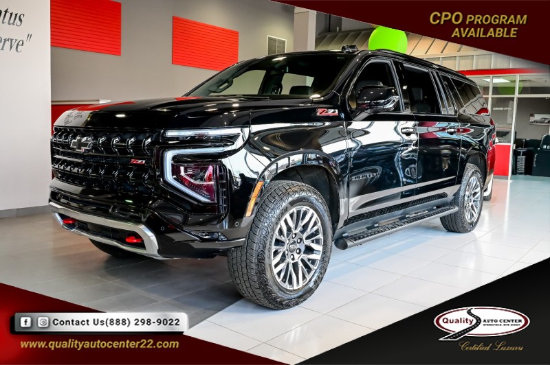 Black 2025 Chevrolet Suburban Z71 4WD SUV / Crossover Four-Wheel Drive Automatic