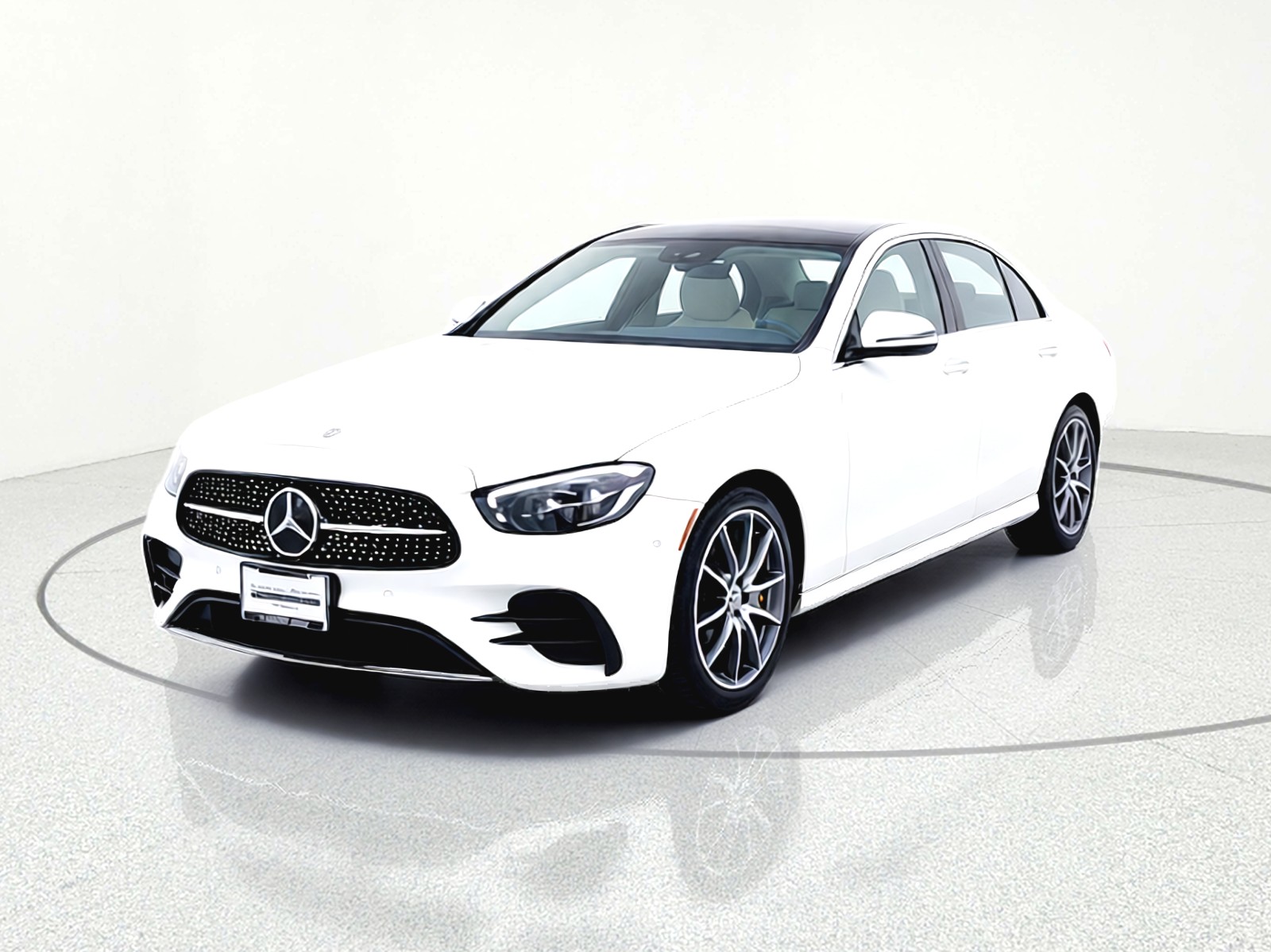 Certified Used 2022 Polar White Mercedes-Benz E 350 RWD Sedan image 2