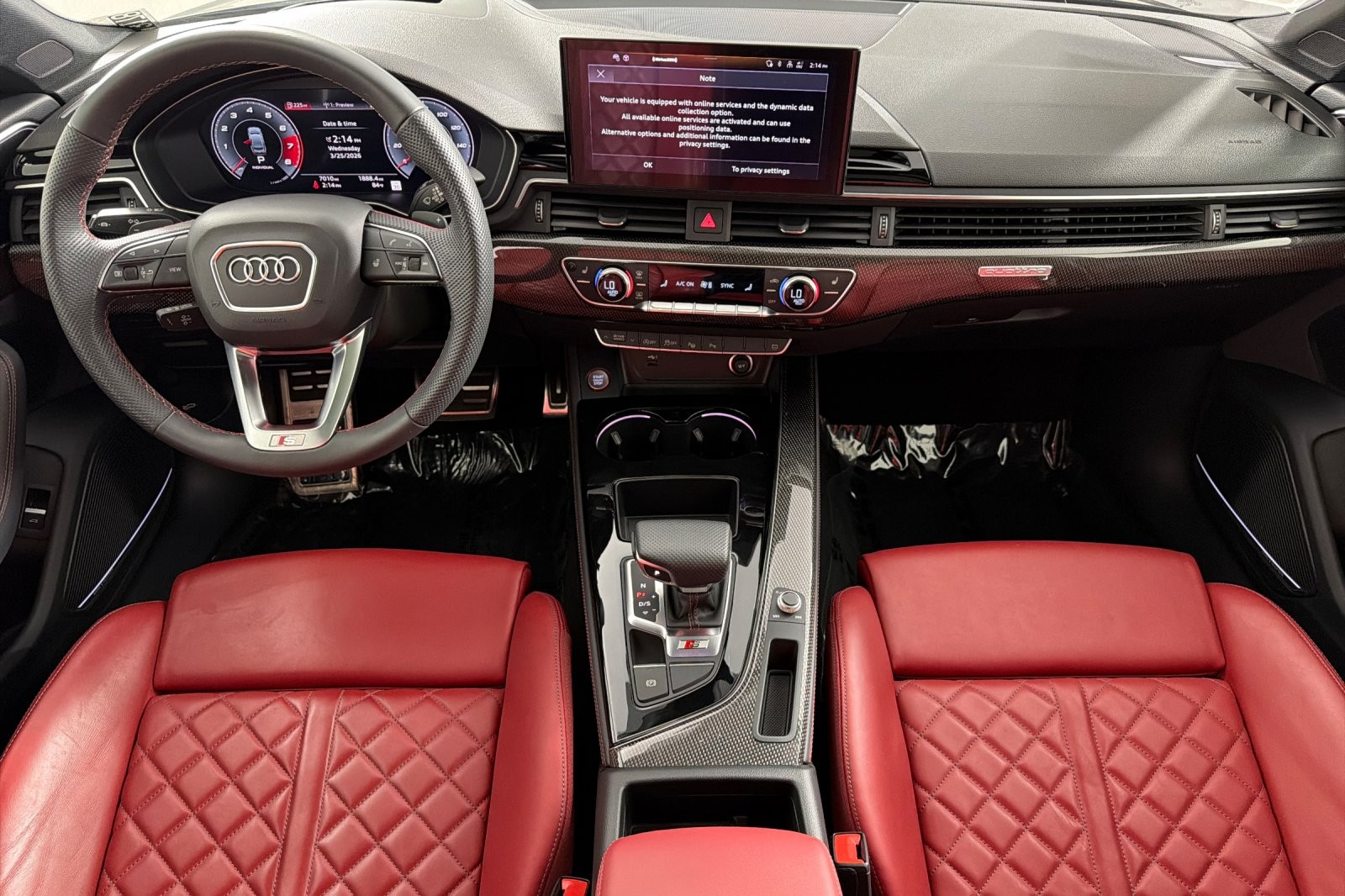 Used 2025 Mythos Black Metallic Audi Prestige 3.0 TFSI quattro image 12