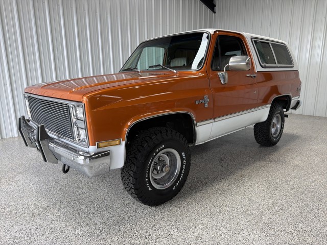 Light Bronze Metallic/White 1983 Chevrolet Blazer SUV / Crossover Four-Wheel Drive Automatic
