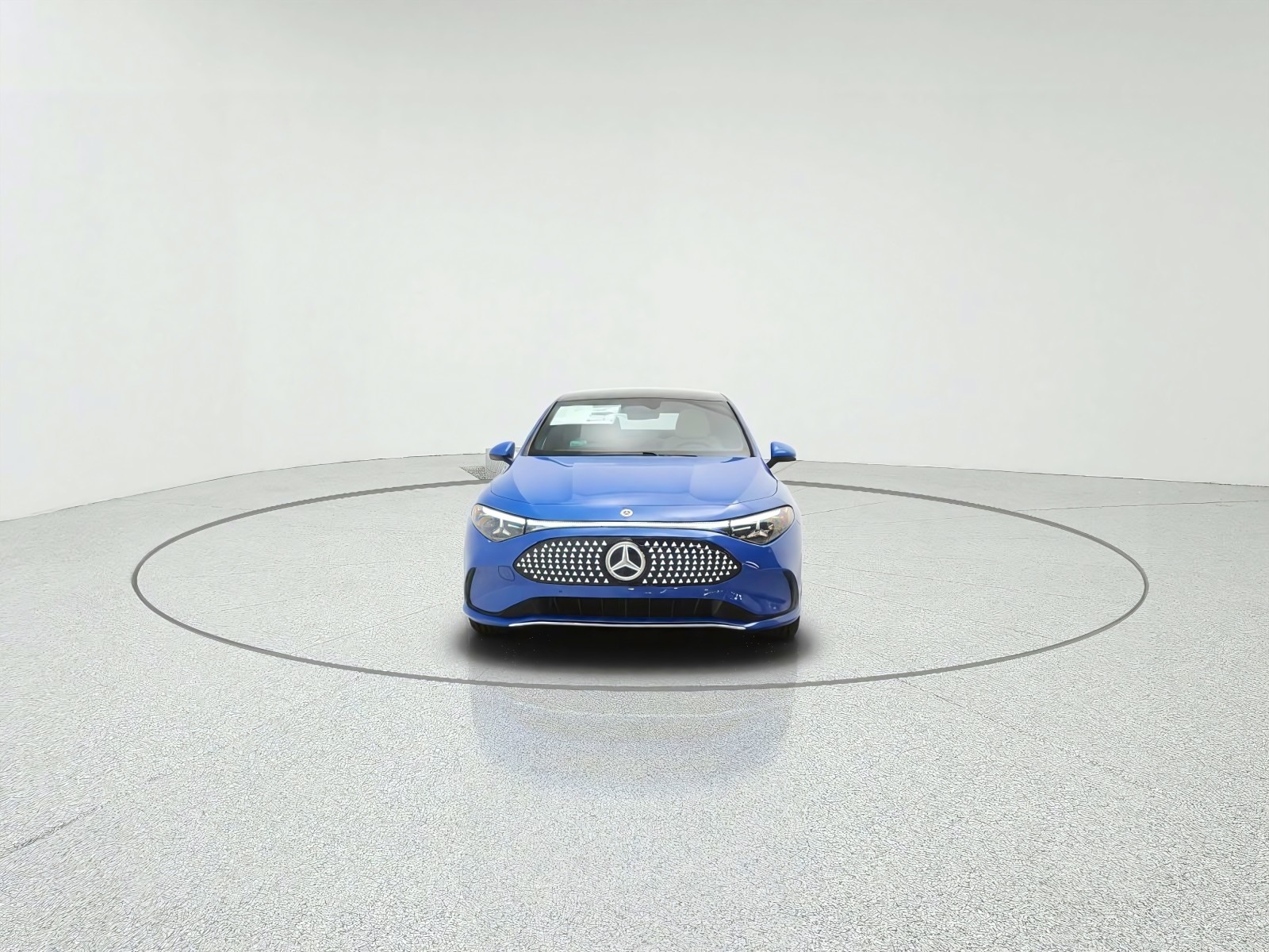 New 2027 Sky Blue Metallic Mercedes-Benz CLA 350 Electric 4MATIC® image 2