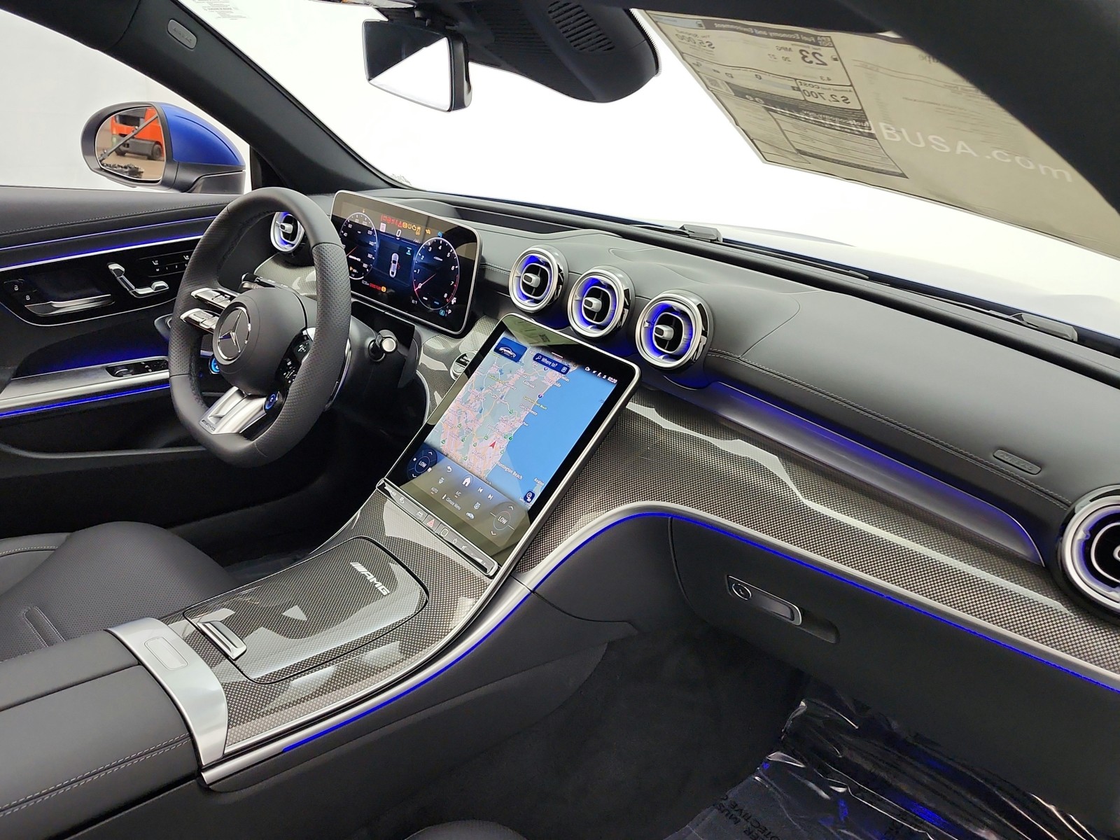 New 2026 MANUFAKTUR Starling Blue Magno Mercedes-Benz AMG® CLE 53 image 14