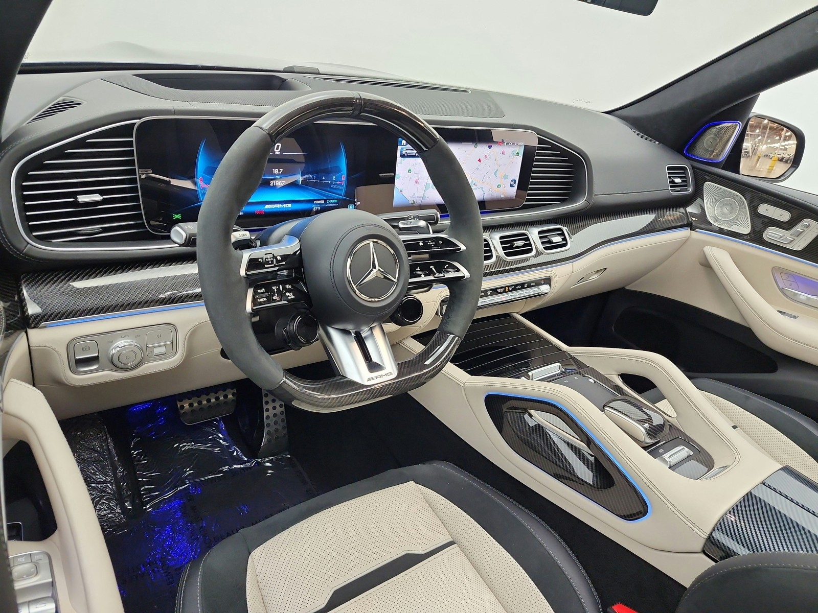Used 2024 Twilight Blue Metallic Mercedes-Benz AMG® GLS 63 4MATIC+ SUV image 14