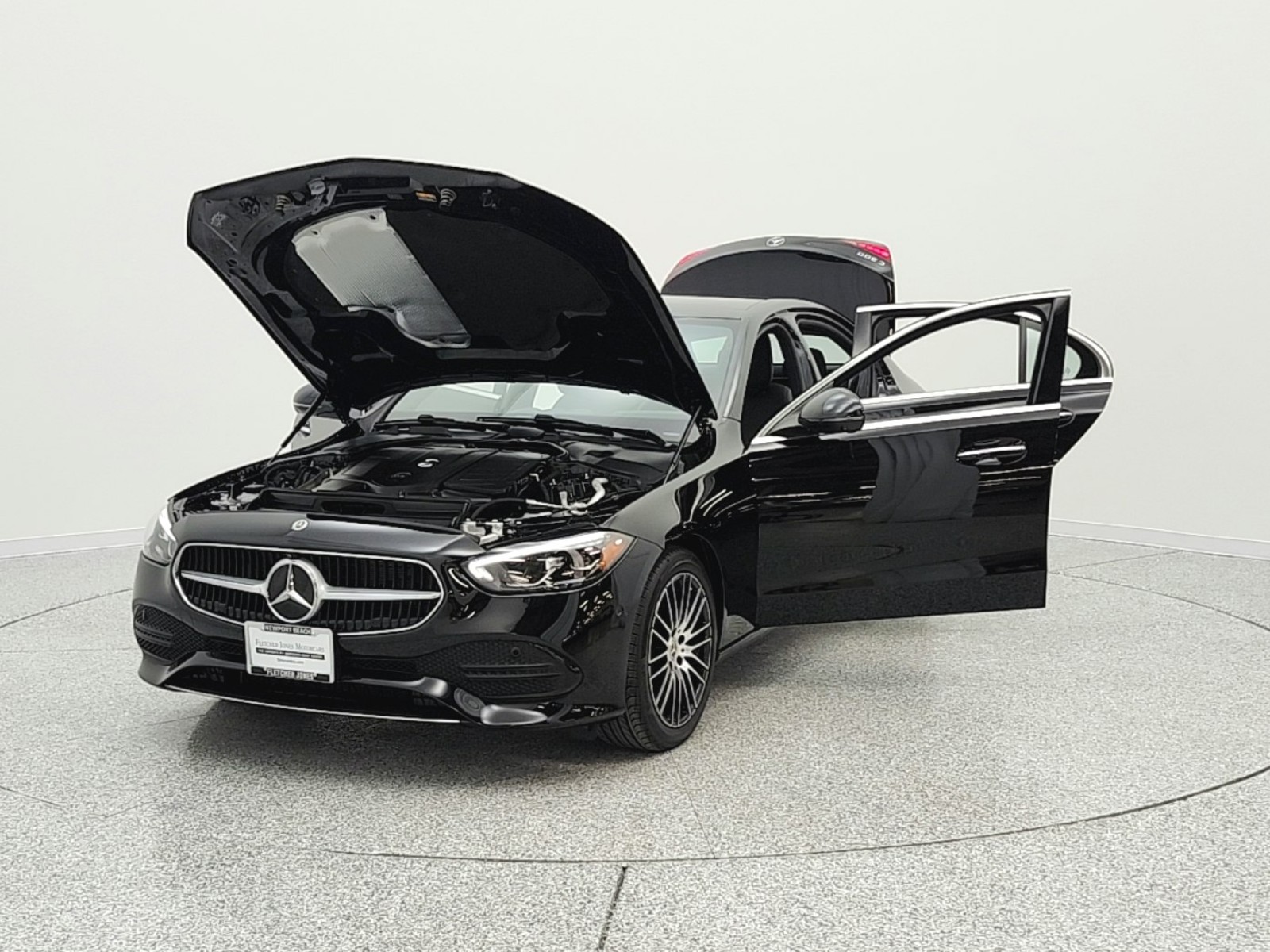 Certified Used 2025 Black Mercedes-Benz C 300 Sedan image 9