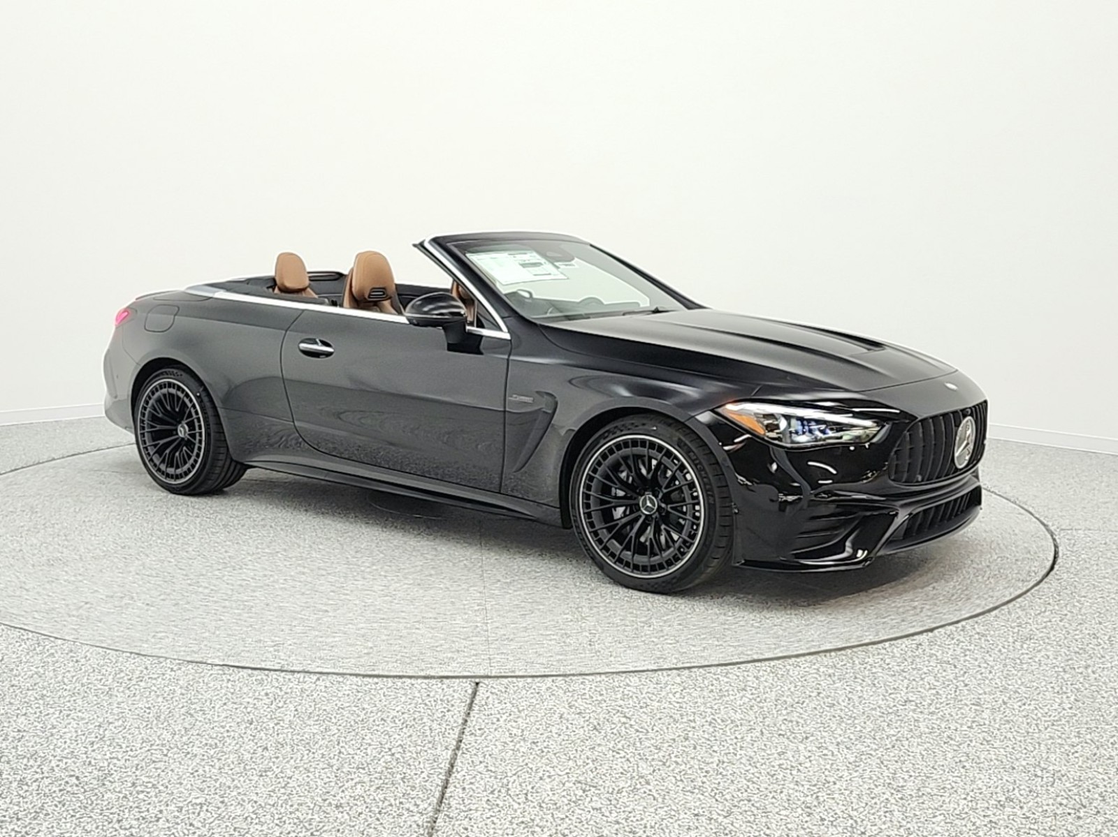 New 2026 Obsidian Black Metallic Mercedes-Benz AMG® CLE 53 4MATIC+ Cabriolet image 3