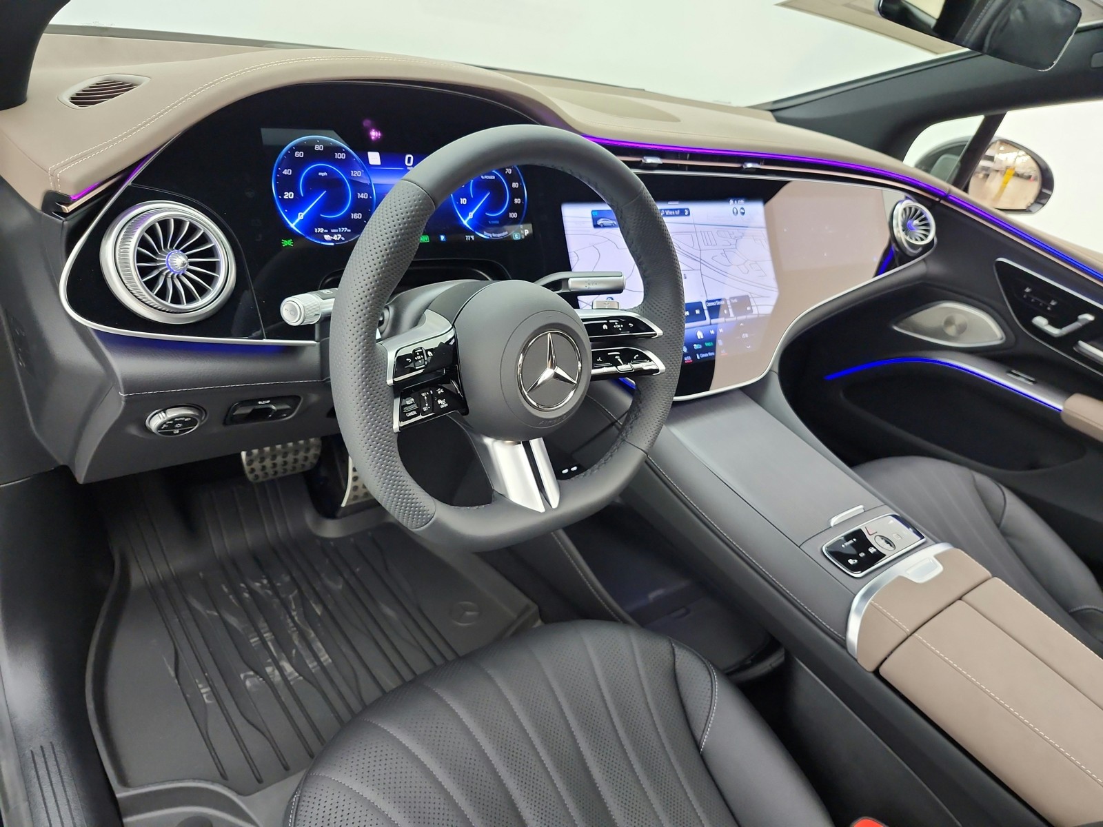 New 2026 Black Mercedes-Benz EQS 450 4MATIC® Sedan image 9