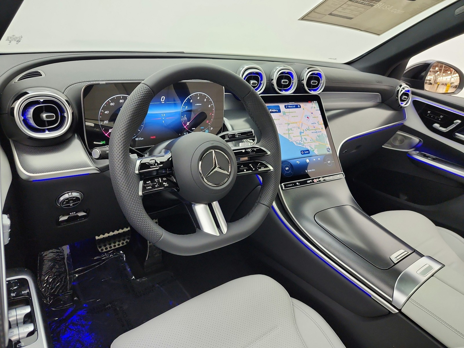 New 2027 MANUFAKTUR Alpine Grey Mercedes-Benz GLC 300 SUV image 9