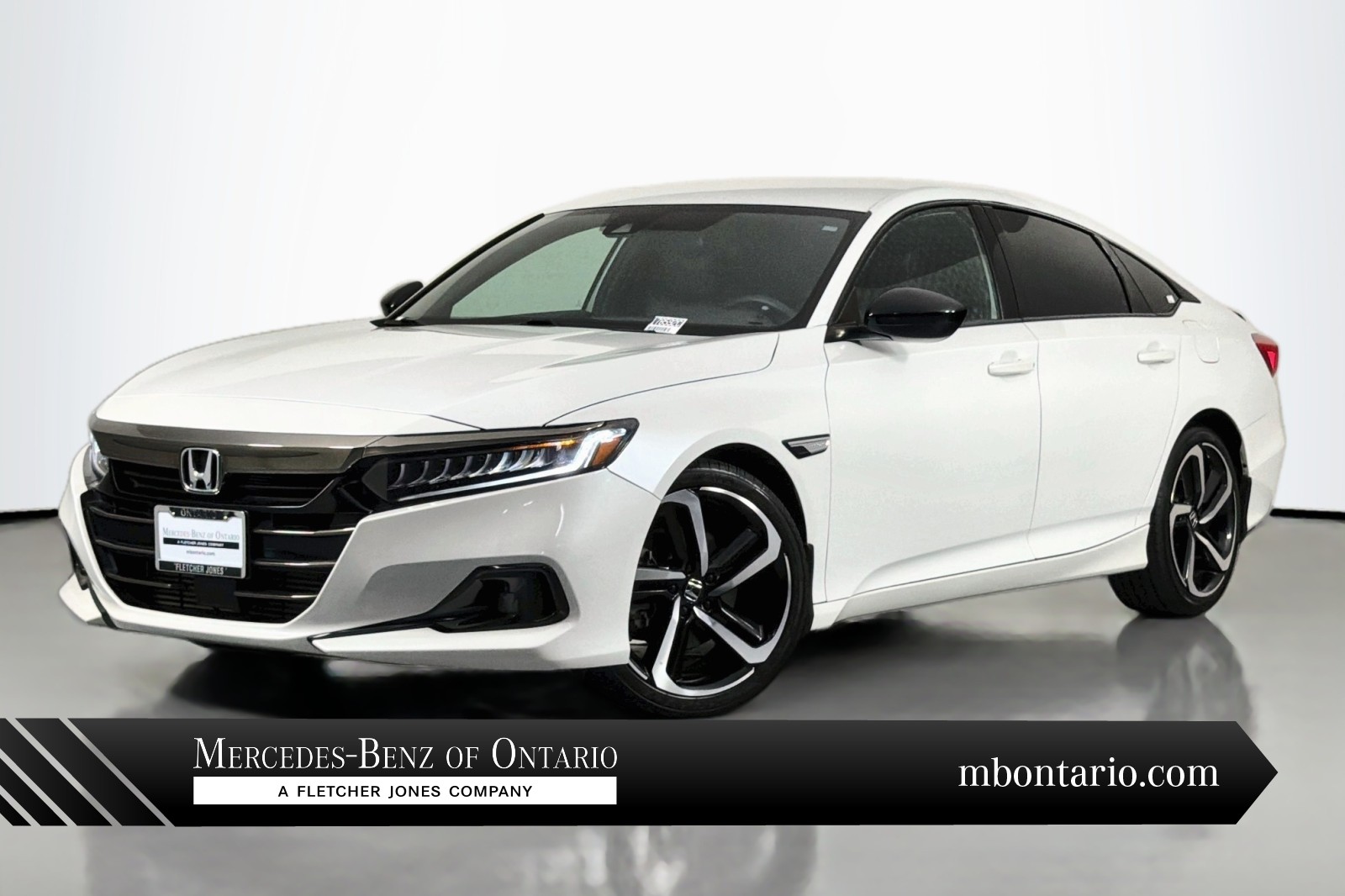 Platinum White Pearl 2022 Honda Accord Sedan Front-Wheel Drive Automatic
