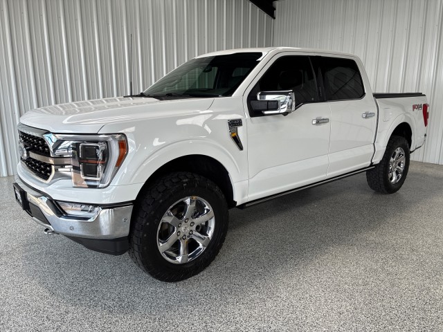Star White Metallic Tri-Coat 2022 Ford F-150 Pickup Truck Four-Wheel Drive Automatic