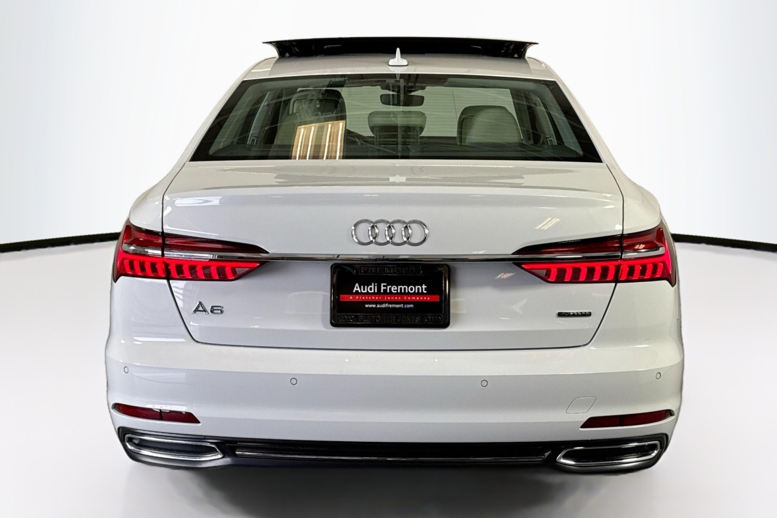 Used 2022 Glacier White Metallic Audi Premium Plus image 6