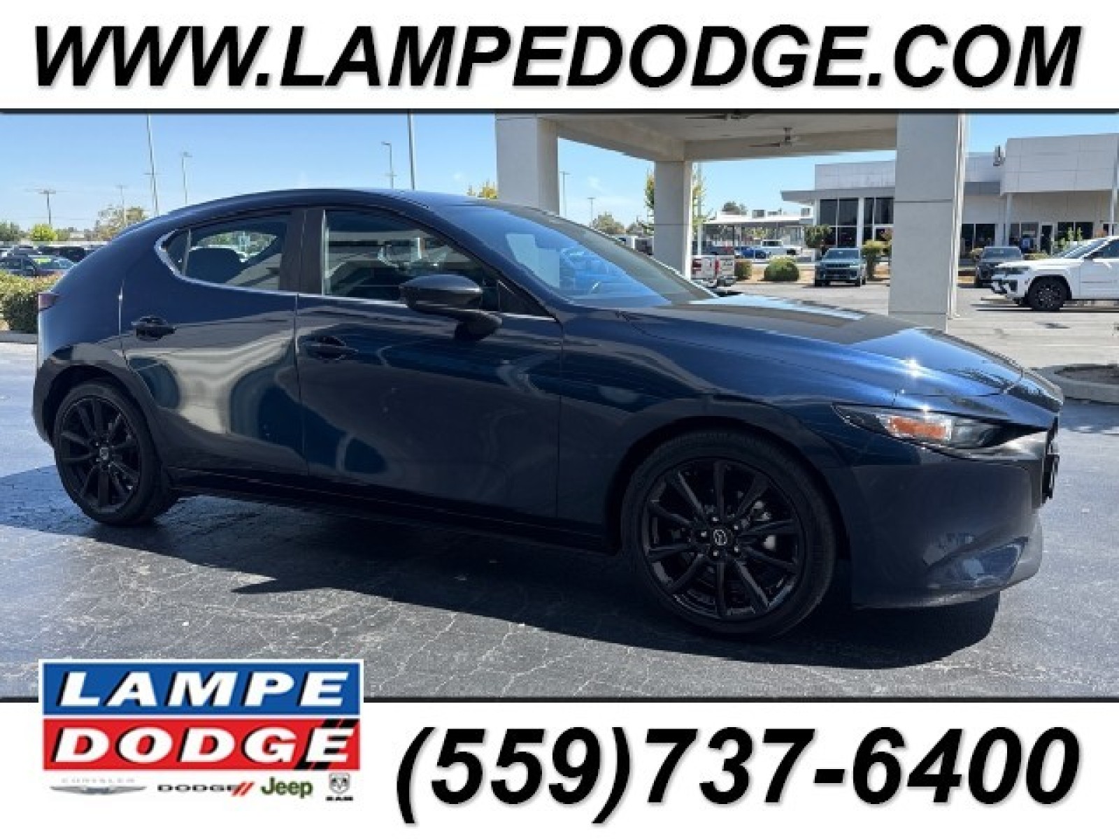 Blue 2024 Mazda MAZDA3 Hatchback Front-Wheel Drive Automatic
