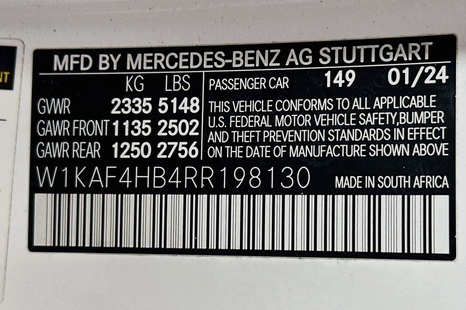 Used 2024 Polar White Mercedes-Benz C 300 image 24