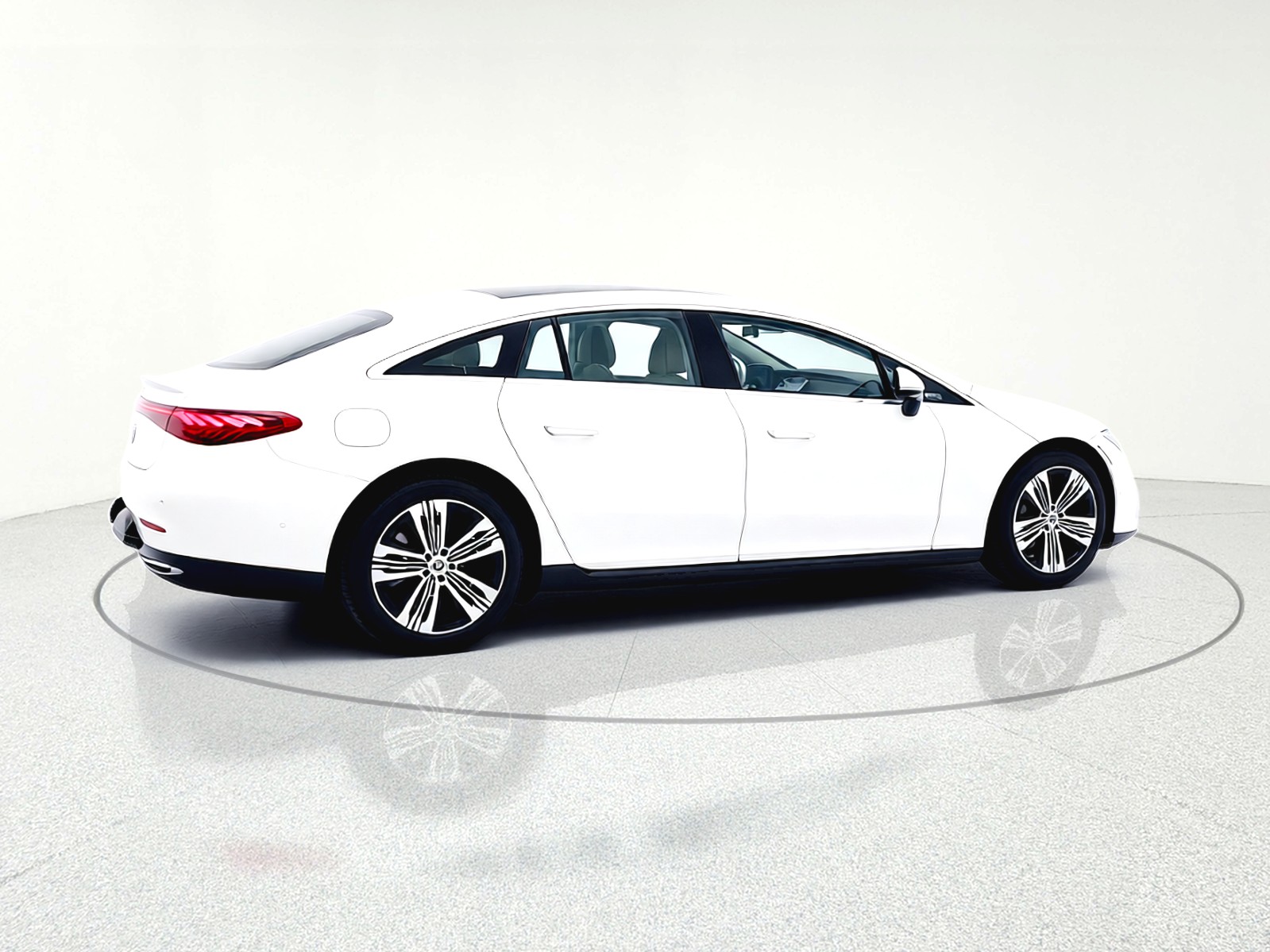 Used 2022 Polar White Mercedes-Benz EQS 450+ Sedan image 14