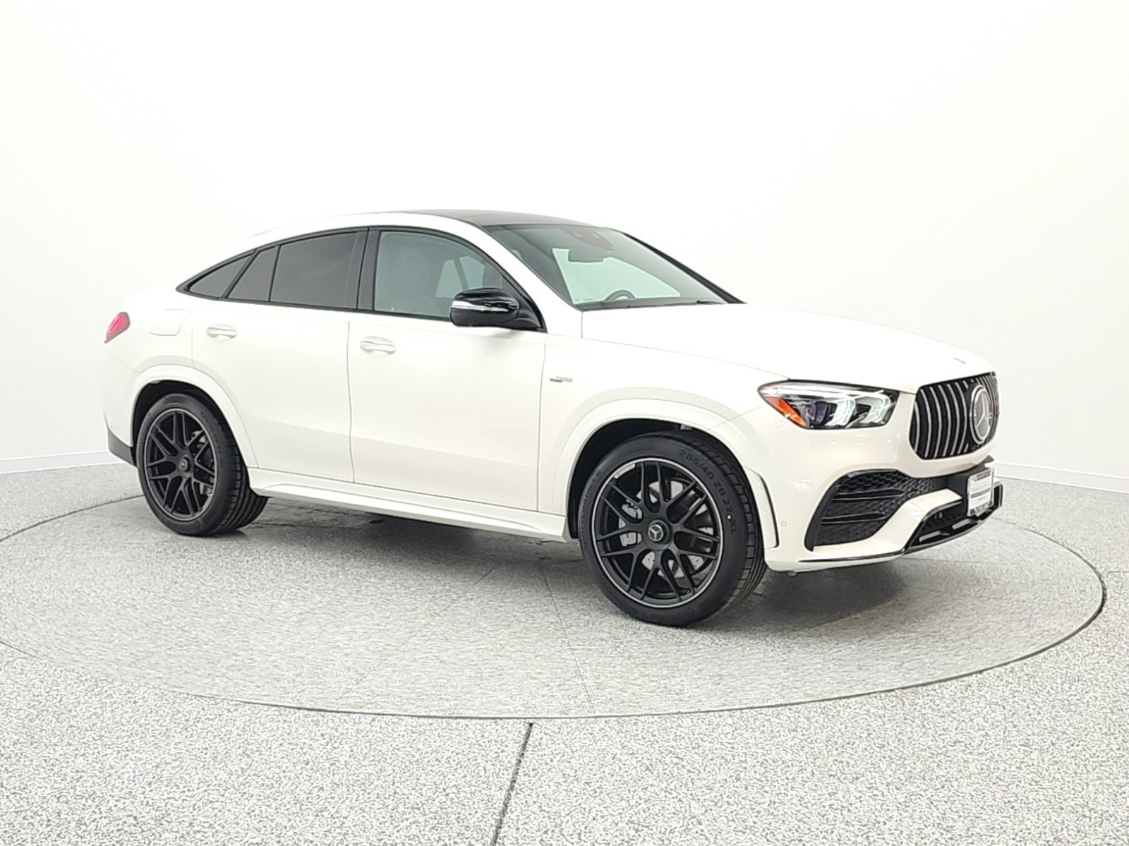 Certified Used 2022 MANUFAKTUR Diamond White Bright Mercedes-Benz AMG® GLE 53 4MATIC Coupe image 3