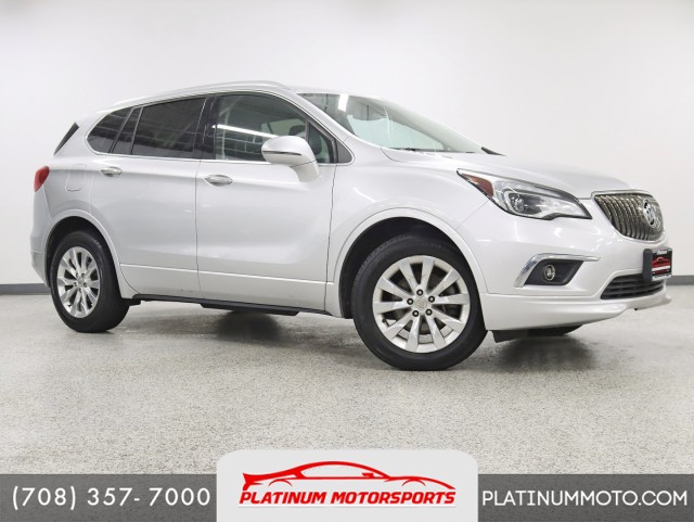 Galaxy Silver Metallic 2017 Buick Envision Essence FWD SUV / Crossover Front-Wheel Drive Automatic