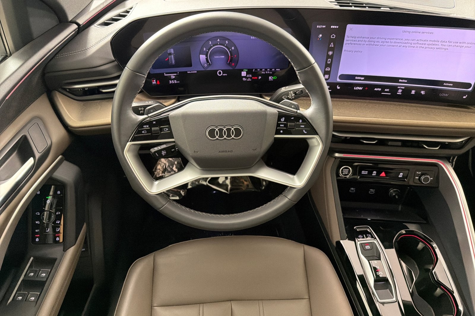 Used 2026 Glacier White Metallic Audi Premium 2.0 TFSI quattro image 13