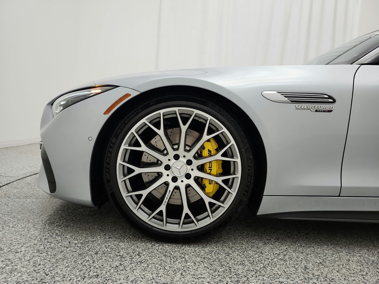 Certified Used 2022 Cirrus Silver Metallic Mercedes-Benz AMG® SL 63 Roadster image 17
