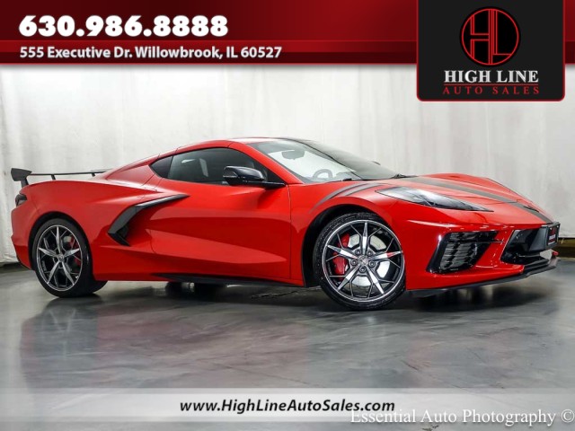Torch Red 2020 Chevrolet Corvette Coupe Rear-Wheel Drive Automatic