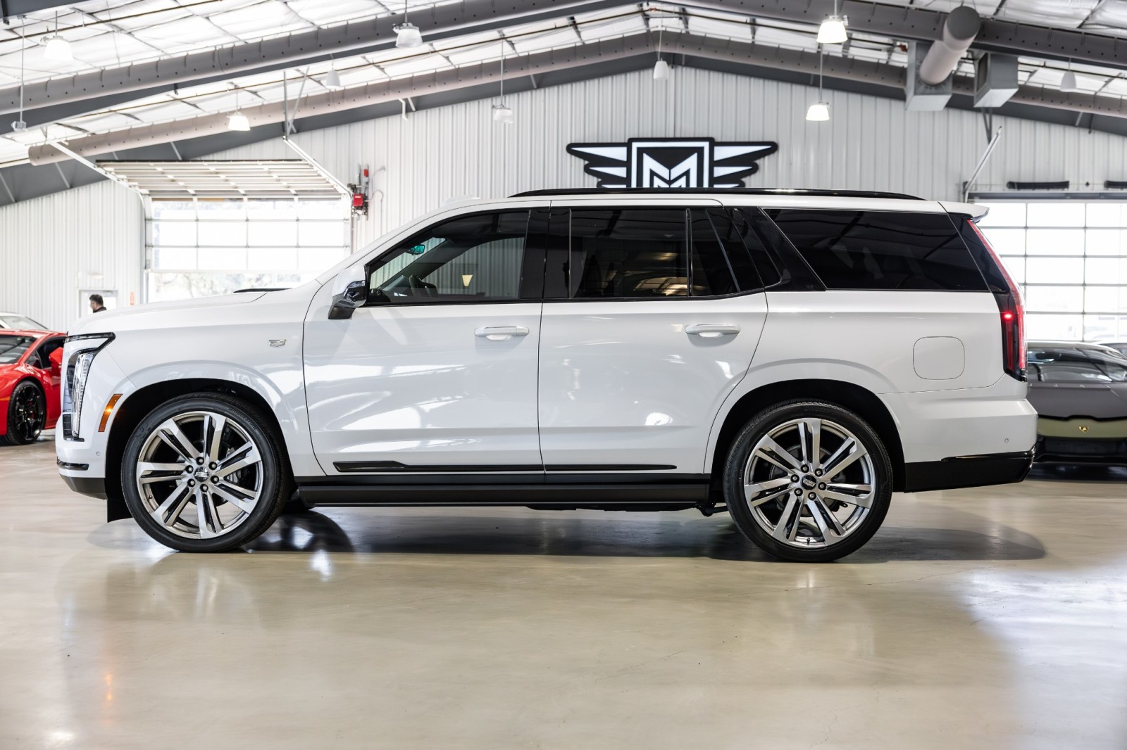 Used Car 2025 Cadillac Escalade  4wd Sport Platinum - 24 Inch Wheels - Crystal White Paint For Sale Under $120,000 In Boerne, Texas