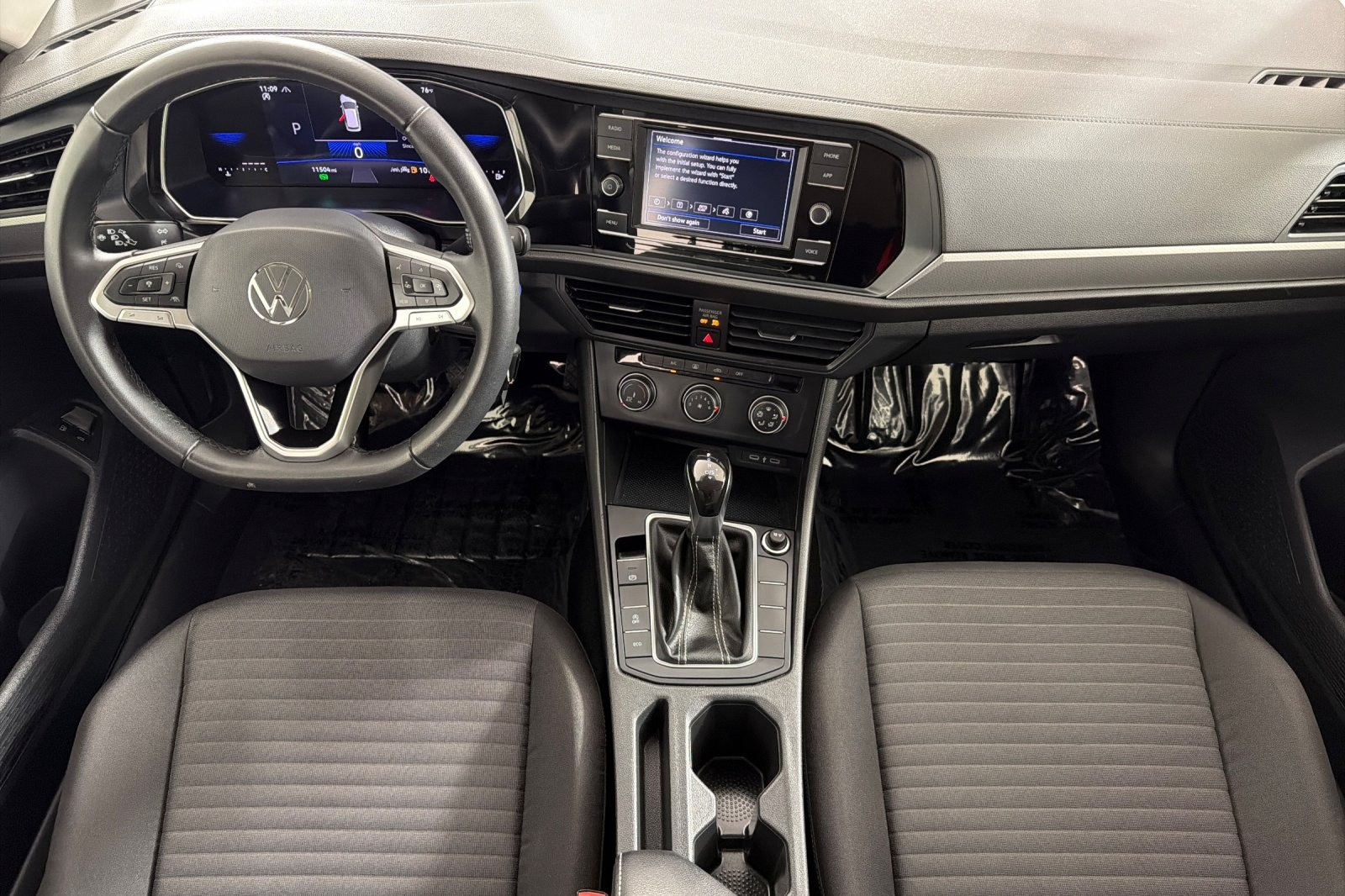 Used 2024 PLATINUM GRAY Volkswagen S Auto image 12