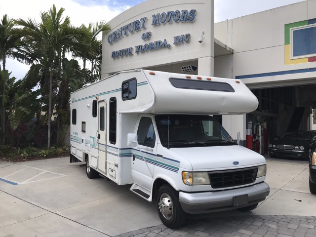 1995 Ford Econoline RV Cutaway SHASTA Camper Sink Bathroom Shower Refrigerator in pompano beach, Florida