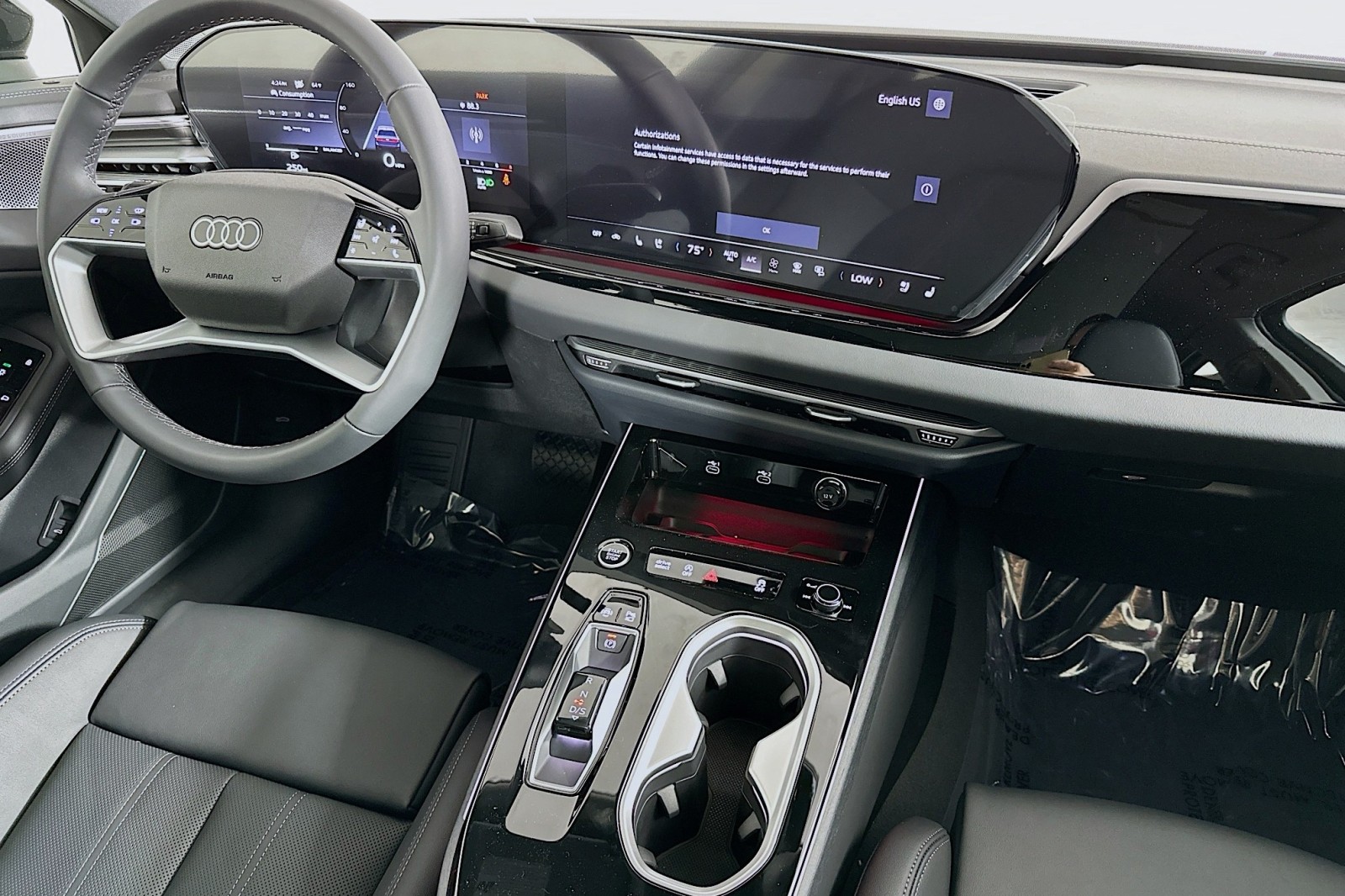 New 2026 Mythos Black Metallic Audi Premium Plus image 6