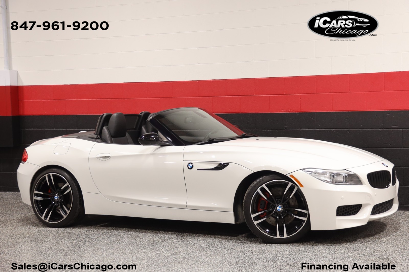 Alpine White 2014 BMW Z4 sDrive35i Roadster RWD Convertible Rear-Wheel Drive Automatic