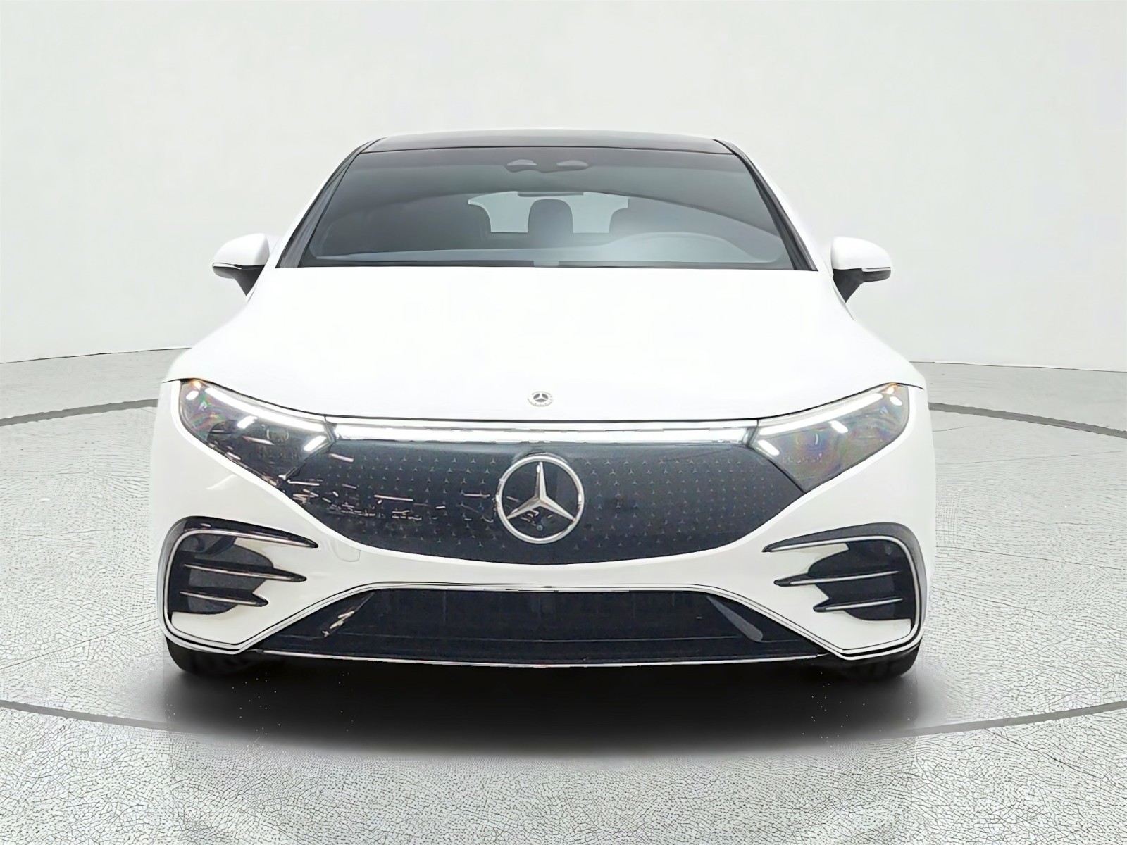 Used 2024 Polar White Mercedes-Benz EQS 450 4MATIC® Sedan image 2