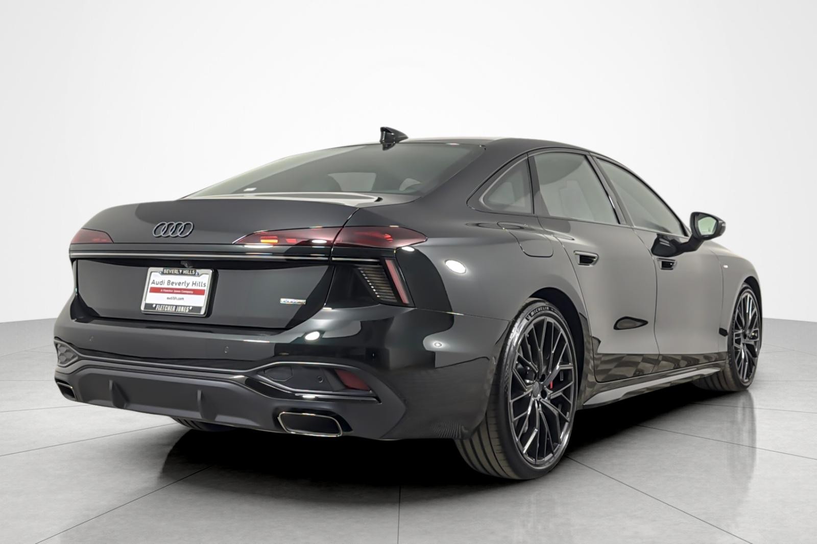 New 2026 Midnight Green Metallic Audi Prestige quattro image 6