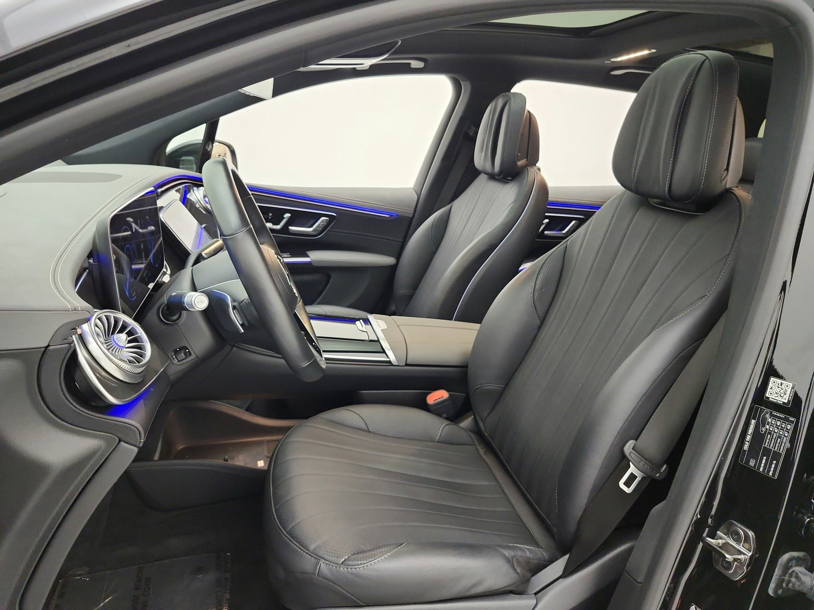 Certified Used 2023 Obsidian Black Metallic Mercedes-Benz EQS 450+ image 15