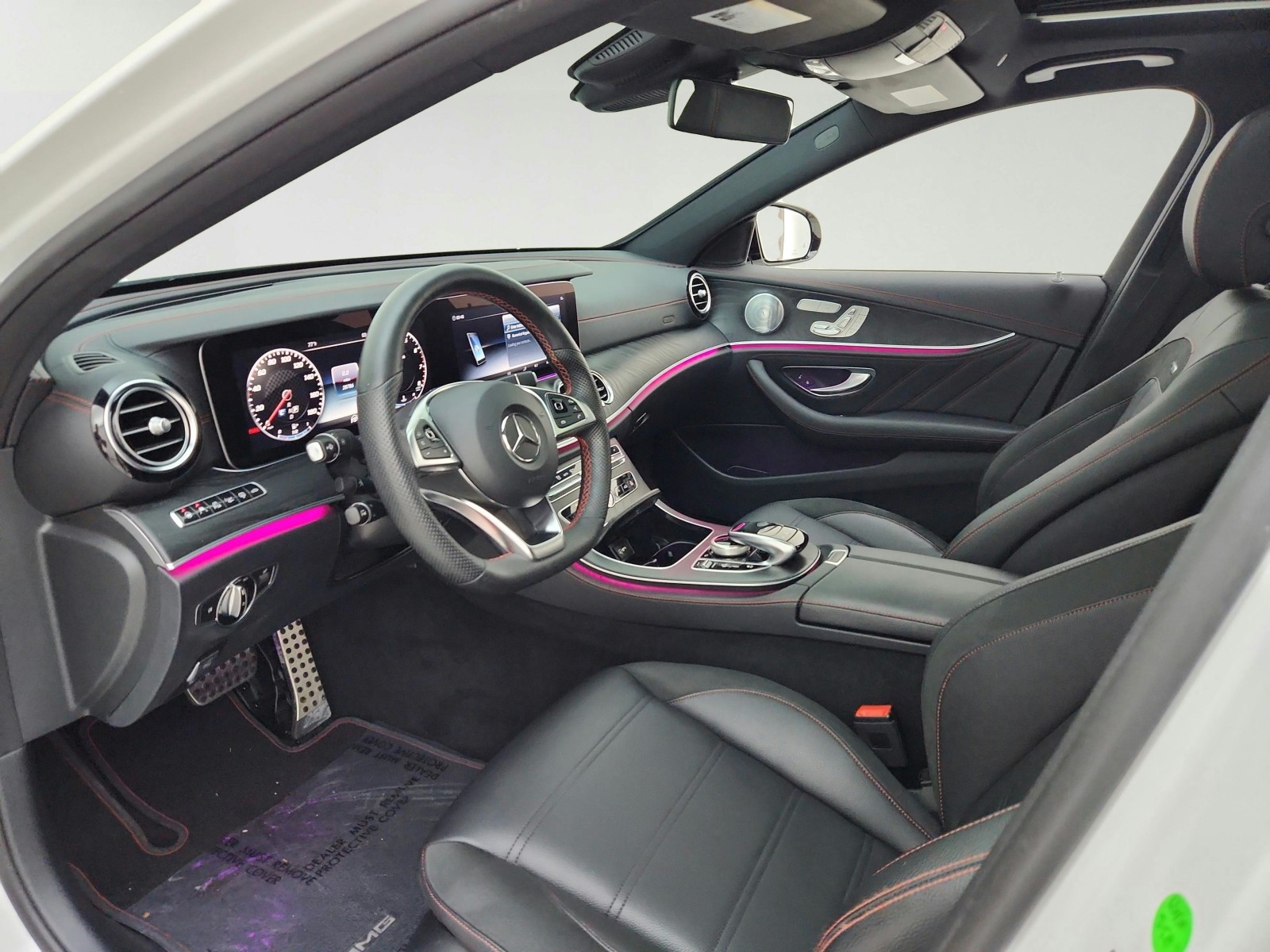 Used 2018 designo Diamond White Mercedes-Benz AMG® E 43 image 16